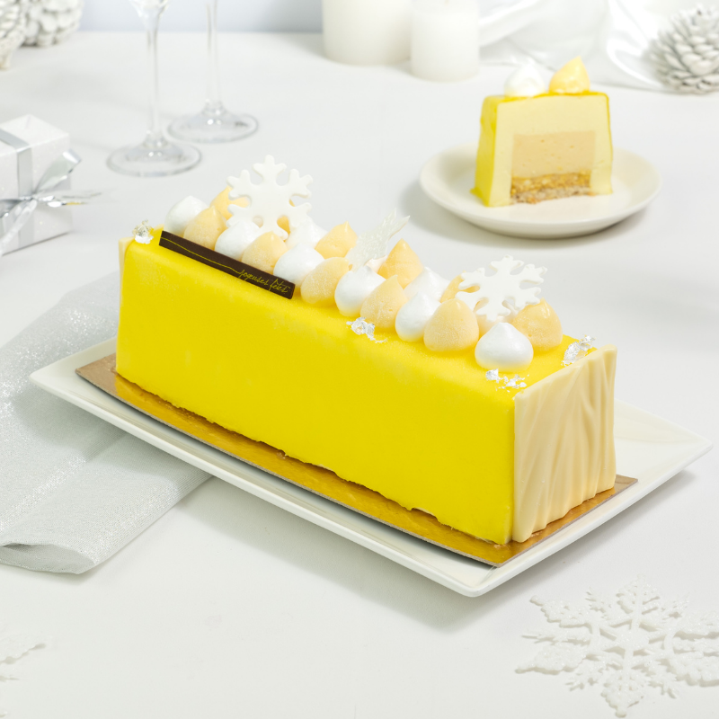 Bûche Tarte Citron Meringué La Romainville