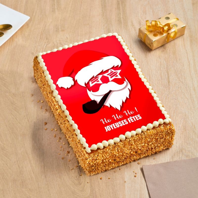 Gâteau Père Noël Hispter - gâteau chocolat - La Romainville