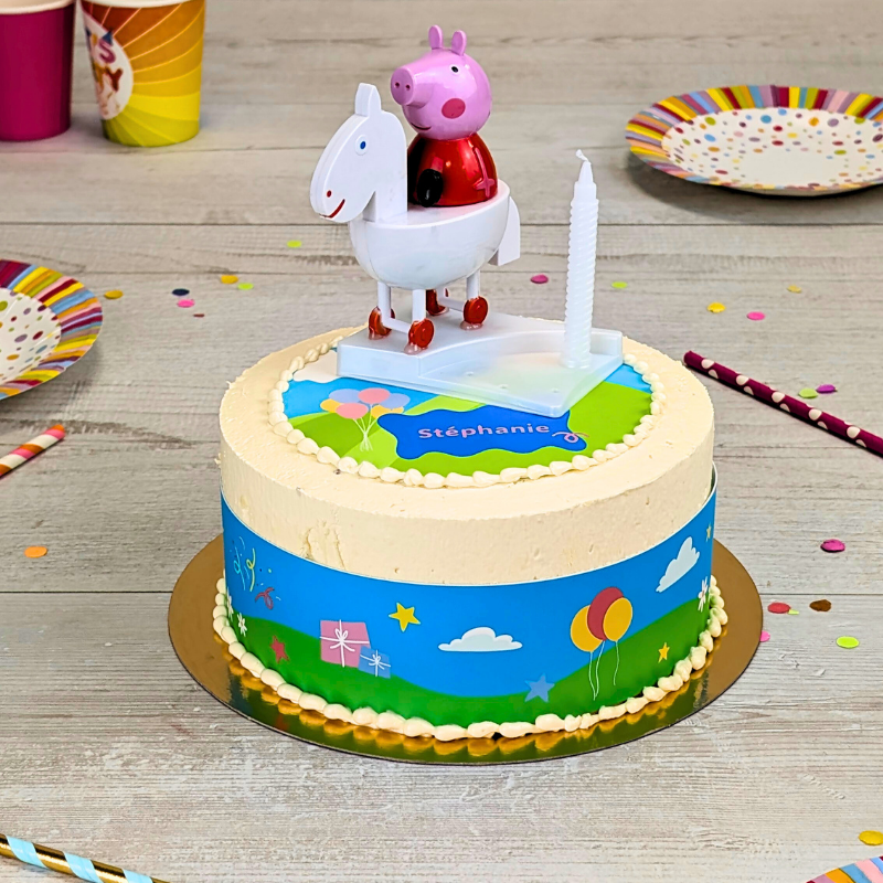 Gâteau Peppa Pig