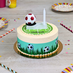 Gâteau Football