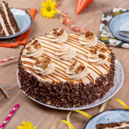 gâteau chocolat cacahuète