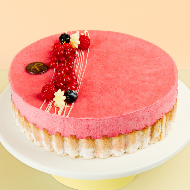 Charlotte fruits rouges