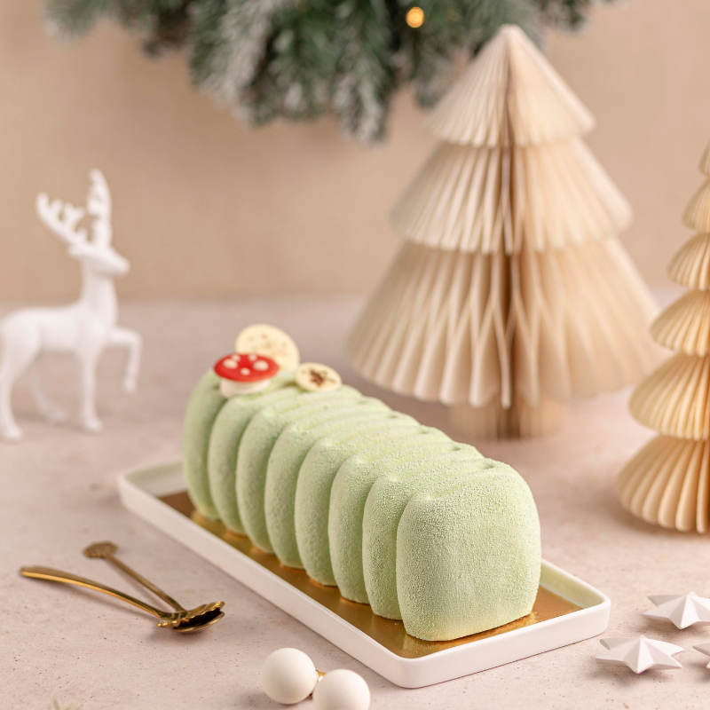 Bûche Lumineuse aux Agrumes - La romainville