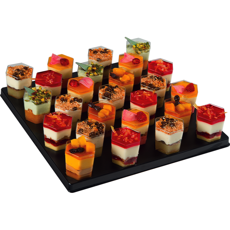 Mini-verrines tout fruits - cocktails sucrées - pâtisserie La Romainville Mini-verrines tout fruits - cocktails sucrées - pâtisserie La Romainville