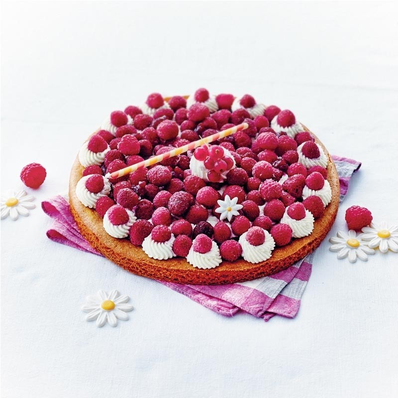 Tarte Sablée Framboise - par Cyril, Gagnant Le Meilleur Pâtissier Saison 4