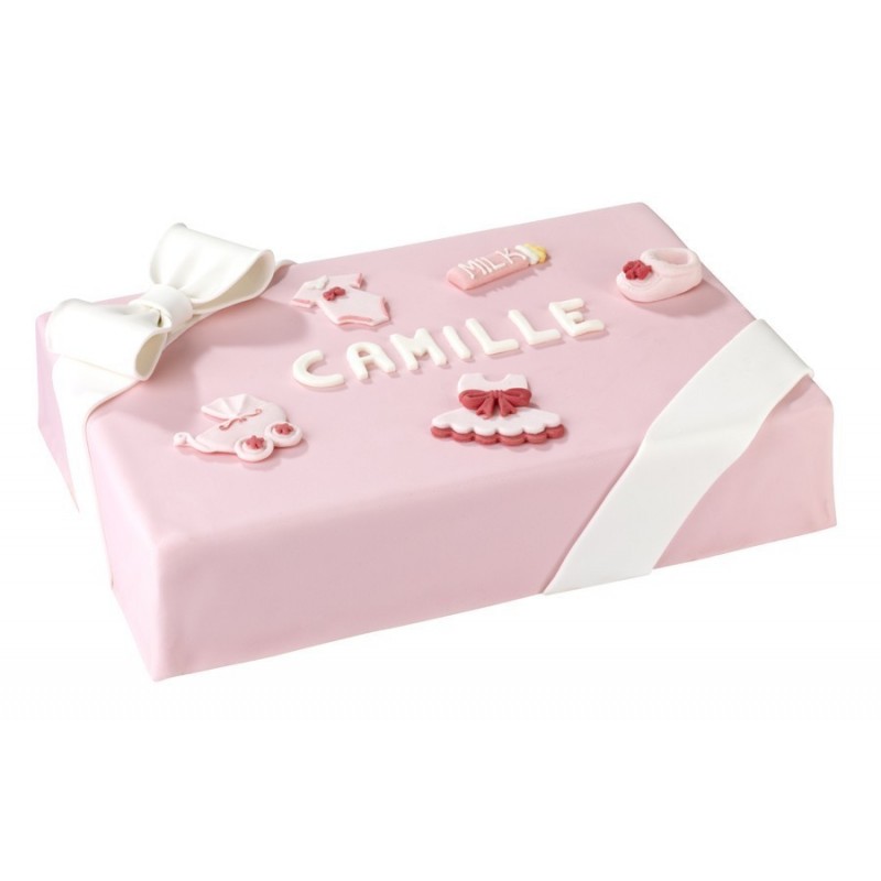 Gateau Naissance Bapteme Ou Baby Shower Fille