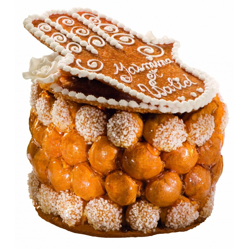 Mian de Fatma - pièce montée de choux - mariage et baptême - Pâtisserie La Romainville Mian de Fatma - pièce montée de choux - mariage et baptême - Pâtisserie La Romainville