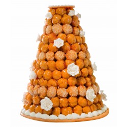 Croquembouche - pièce montée de choux mariage - Pâtisserie La Romainville