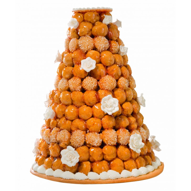 Croquembouche - pièce montée de choux mariage - Pâtisserie La Romainville