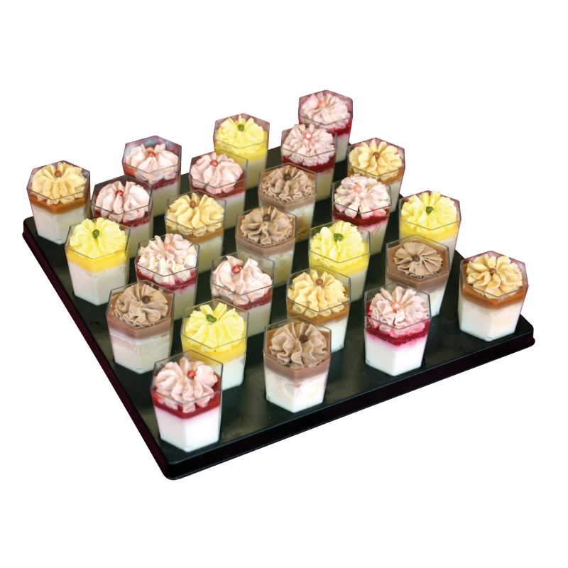 Mini-verrines panna cotta - cocktails sucrés
