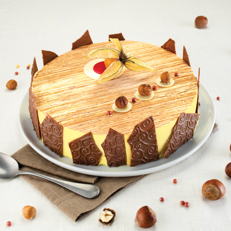 Entremets Passion Noisette Desserts D Exception La Romainville