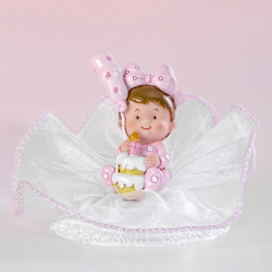 Sujet Bébé FILLE - naissance bapteme