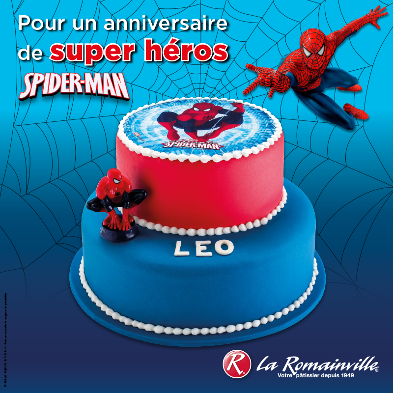 La Romainville Piece Montee Enfant Spiderman