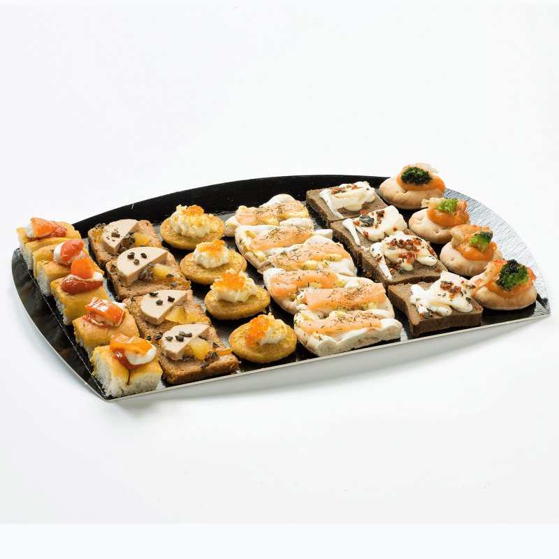 Canapés création - cocktails salés - Pâtisserie La Romainville