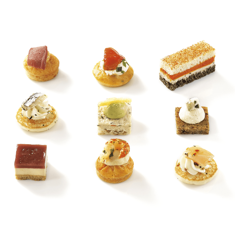 Petits fours Tradition - cocktail salé Petits fours Tradition - cocktail salé