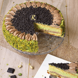 Pistachoc Gourmand Moka Pistache Et Chocolat Patisserie La Romainville