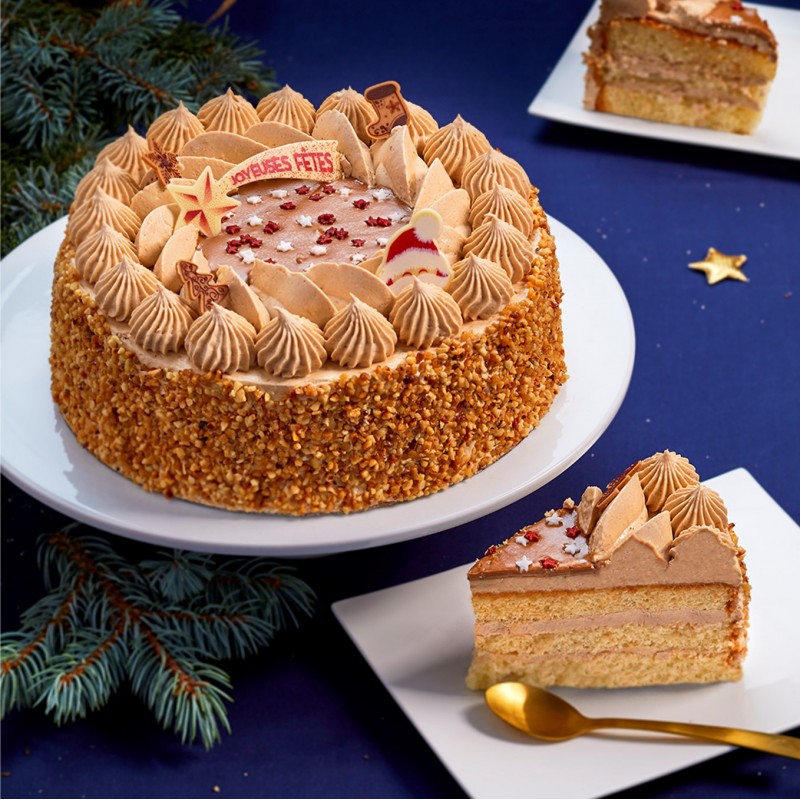 gâteau incroyable noisette pour les fêtes