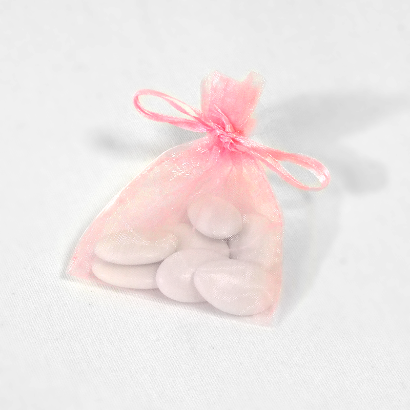 sachet organdi de dragées La Romainville