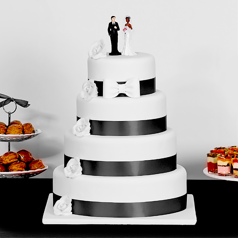 Wedding Cakes - Mariage - Marilyn noire