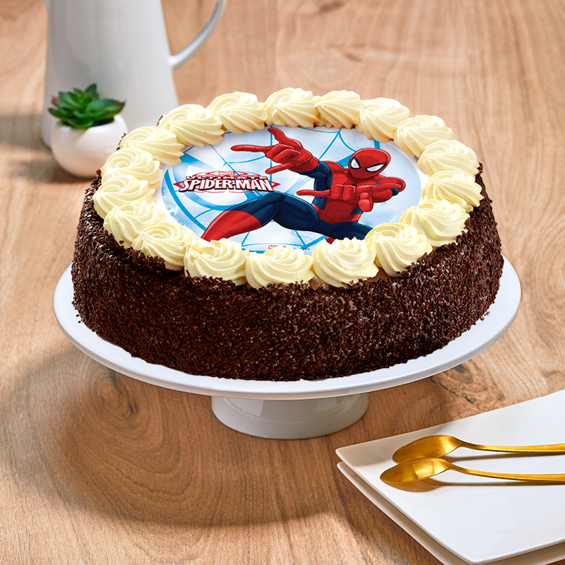 Gateau Enfants Moka Spiderman Patisserie La Romainville Gateau Enfants Moka Spiderman Patisserie La Romainville