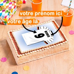 gateau maillot de foot allemagne noix de coco