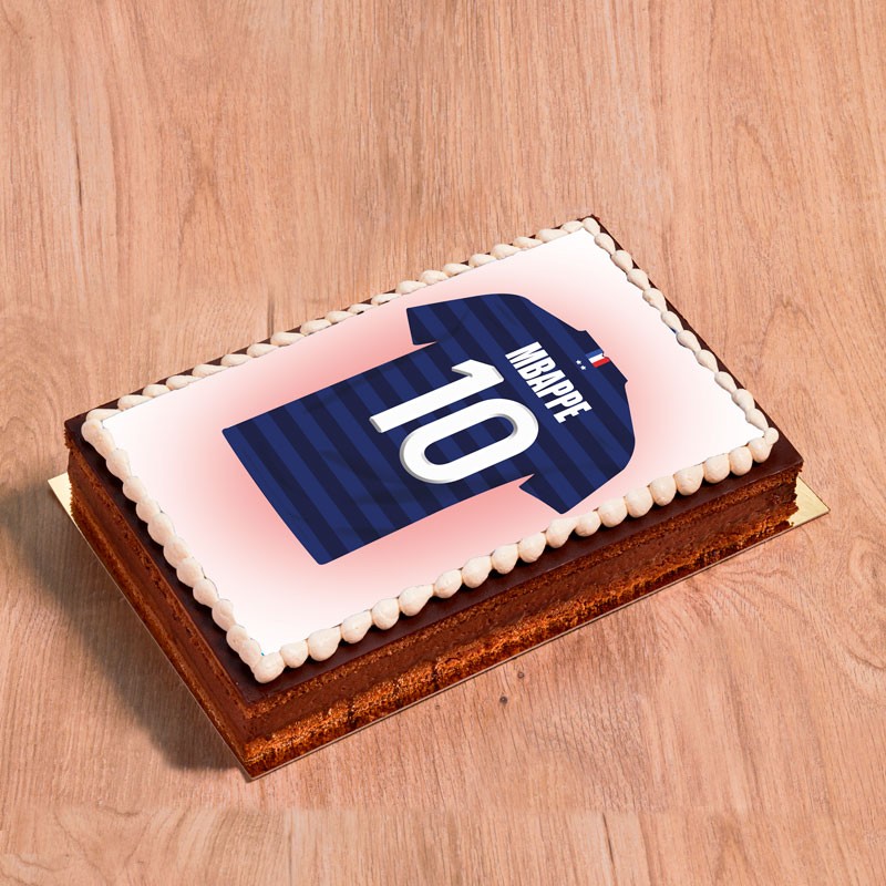 entremets au chocolat football équipe de France