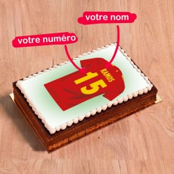 Gâteau photo Maillot d'Espagne