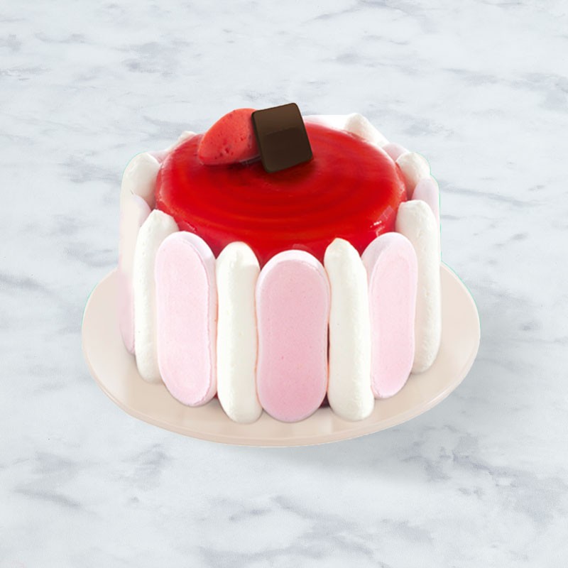 Vacherin fraise vanille - dessert glacé - pâtisseries La Romainville Vacherin fraise vanille - dessert glacé - pâtisseries La Romainville