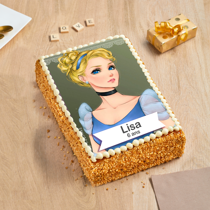 Layercake Princesse Cendrillon personnalisé - La Romainville