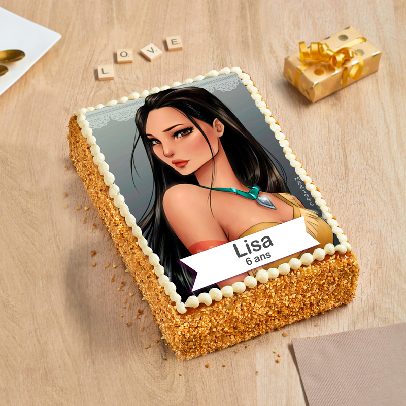 Layercake Princesse Pocahontas personnalisé - La Romainville