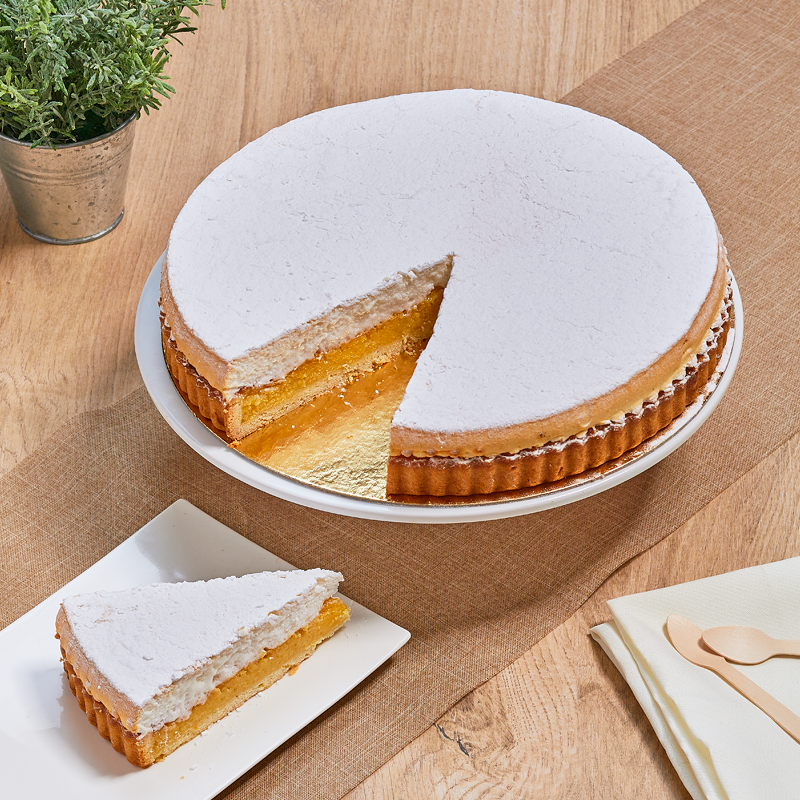 Tarte Sicilienne - Citron Meringuée - Pâtisseries La Romainville Tarte Sicilienne - Citron Meringuée - Pâtisseries La Romainville