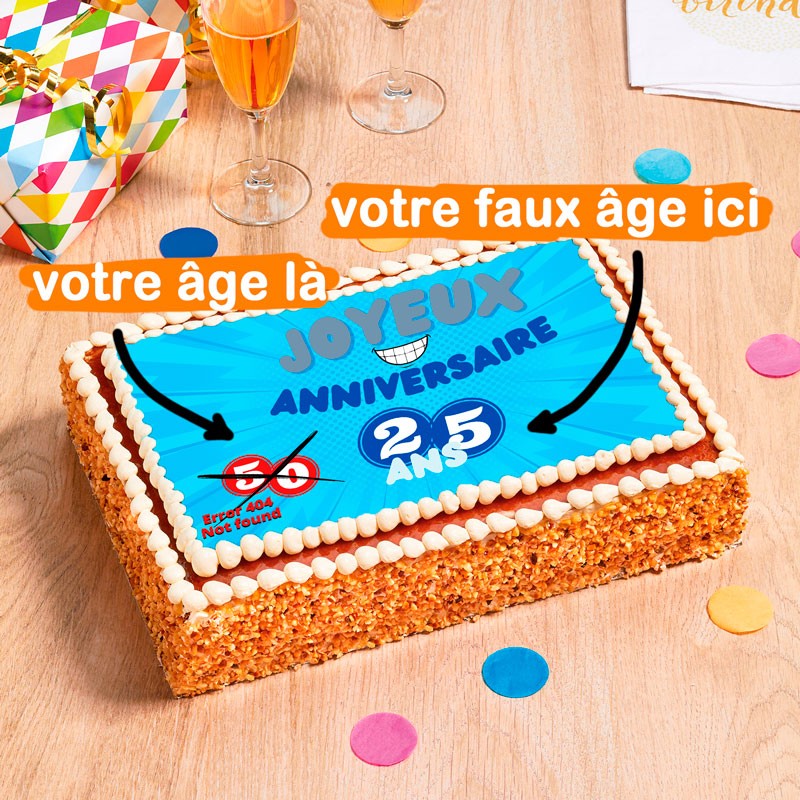 Bougies de gâteau d'anniversaire - 25 ans