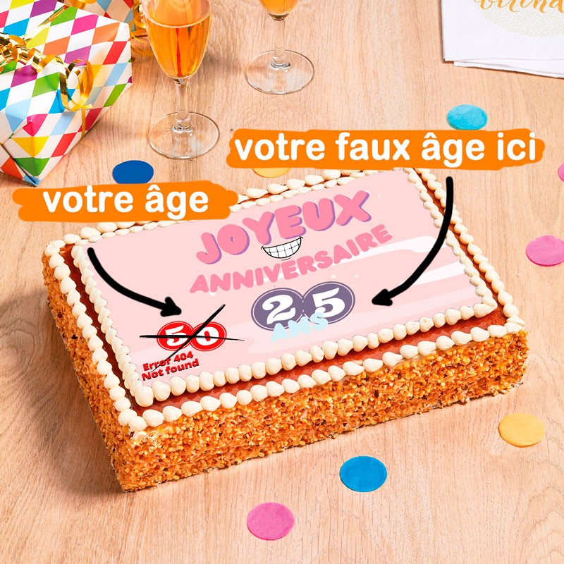 Les cartes-gâteaux d'anniversaire - Fêtes d'anniversaire