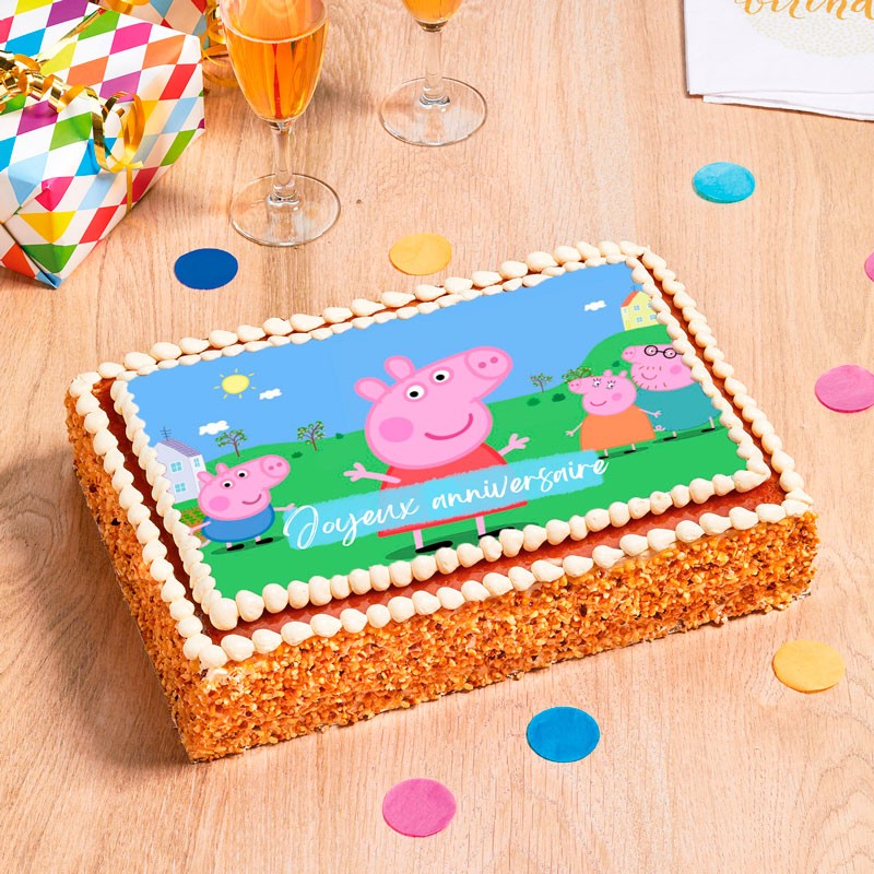 Gâteau anniversaire au chocolat, noisette, vanille ou noix de coco