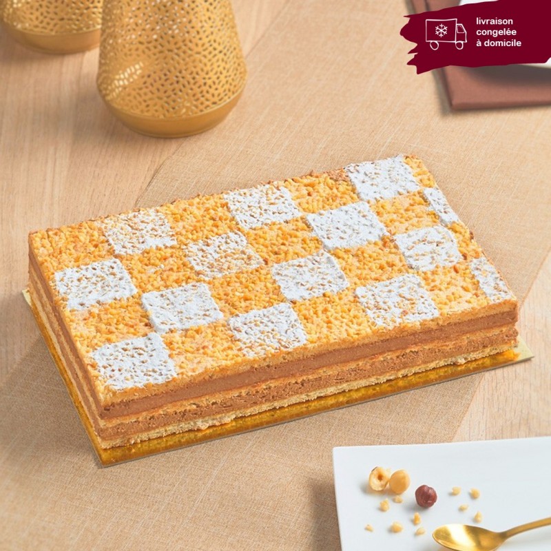 Succès - délicieux gâteau chocolat noisette - Pâtisserie La Romainville - livraison à domicile Succès - délicieux gâteau chocolat noisette - Pâtisserie La Romainville - livraison à domicile