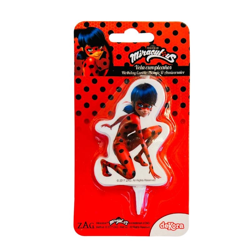 Bougie Miraculous - accessoires anniversaire - La Romainville Bougie Miraculous - accessoires anniversaire - La Romainville