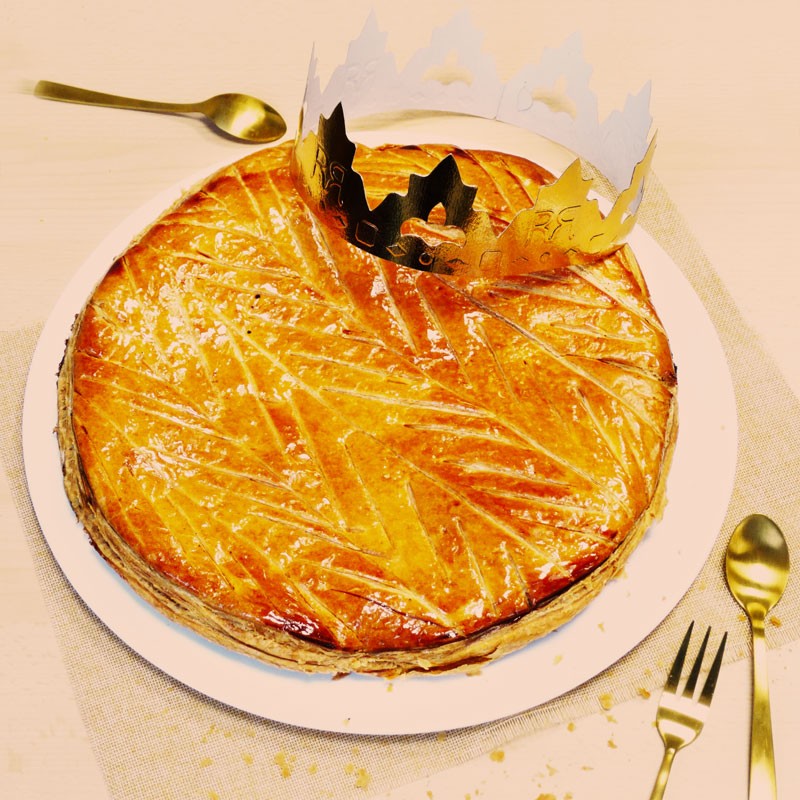 Galette des rois à la frangipane - Pâtisserie La Romainville
